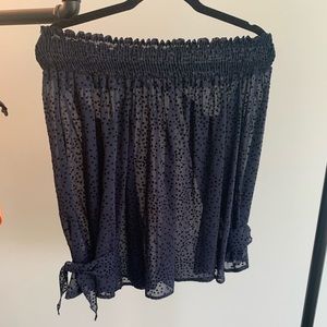 ZARA OFF SHOULDER BLOUSE (MED)